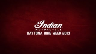 Indian Motorcycle Daytona Bike Week 2013 [upl. by Laurene]