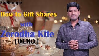 How to use gift shares in Zerodha Kite [upl. by Yesima]