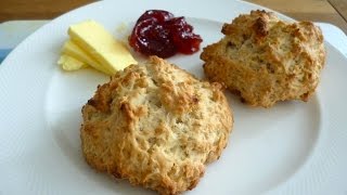 Scones  Plain or with Sultanas  super easy amp cheap recipe [upl. by Arenahs]