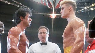 Rocky vs Drago Stallone vs Lundgren  Part 2 [upl. by Anayad669]