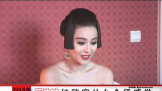 Interview Fan Bingbing 戛纳电影节范冰冰红毯亮相 [upl. by Ennahoj]