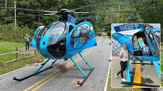 Taking Our Helicopter Into North Carolinas Disaster [upl. by Kirschner]