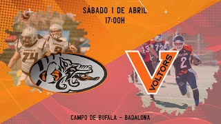 LNFA SerieA ‘23 12a jornadaBadalona Dracs Mallorca Voltors [upl. by Anirret]