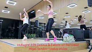 Midel Zumba  1044 20240822 194357 Zin Jennie amp Felicia at Derrimut Gym [upl. by Stacy]