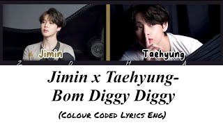 Jimin bom diggy diggy song dance 🕺🕺👌😎 [upl. by Cordula]