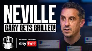 Gary Neville Secret Management Offers amp United Career  Stick to Football EP 28 [upl. by Oruasi24]