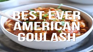 American Goulash Recipe [upl. by Caia]