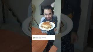 Hot cakes de platano  panqueques de platano  hot cakes de banana [upl. by Niltac]