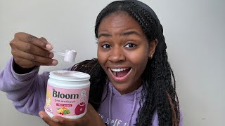 I tried Bloom Nutrition’s Pre Workout  My Honest Review [upl. by Larimer462]