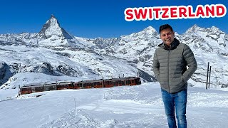 Unbelievable Beauty in Switzerland’s Cog Rail to Matterhorn  EP4 [upl. by Anyk844]