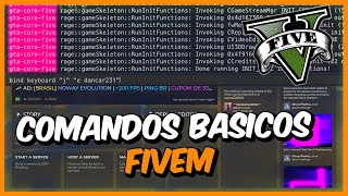 APRENDA TODOS OS COMANDOS BASICOS DO GTA RP FIVEM Como Colocar Bind e Muito Mais [upl. by Ardys]