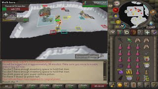 146 kill Solo Bandos trip w Tumekens Shadow Eldritch Infinite TripsNo CommentaryOSRS [upl. by Ordnael]