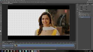 How To Remove Background of a Video in Photoshop Tutorial [upl. by Danita]