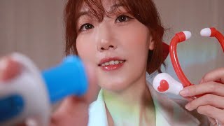 ASMR 소아과 의사 선생님이 치료해 줄게요 Pediatricians CHECKUP TIME [upl. by Sylirama]