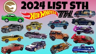 Hot Wheels 2024 Super Treasure Hunt COMPLETO 🏆 Los 15 sth del 2024 ⭐️ sth 2024 Hot Wheels [upl. by Puttergill261]