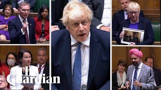 MPs grill Boris Johnson over Sue Gray findings ‘Absolutely shameless’ [upl. by Genisia]