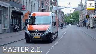 De Renault Master ZE  Eduard Veen over elektrische bedrijfswagens [upl. by Lundell]