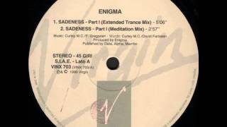 Enigma  Sadeness  Part I 12 Extended Trance Mix [upl. by Ibor]