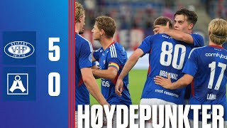 Høydepunkter Vålerenga 50 Åsane [upl. by Etnuaed]