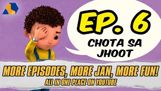 Jan Remastered  Chota Sa Jhoot  Official Urdu Cartoon  S01 E06 [upl. by Eittocs]