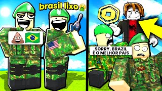 🟥 FUI HUMILHADO POR SER BRASILEIRO NESSE JOGO DO ROBLOX E GASTEI TODOS OS MEUS ROBUX PRA ME VINGAR 😡 [upl. by Imiaj198]