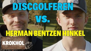 Discgolf på Krokhol med Herman Bentzen Hinkel og Discgolferen [upl. by Shewchuk963]