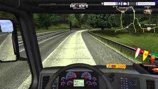 Euro Truck Simulator 1  Paris  Perpignan en bus NC 10 [upl. by Silber450]