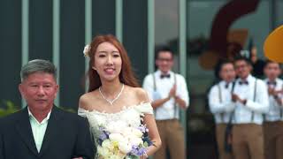 Romantic Skyline amp Daylight Wedding at Andaz Singapore [upl. by Luby265]