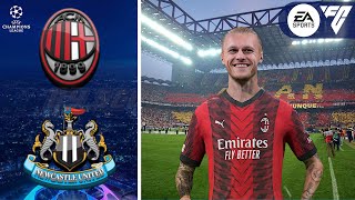 EA Sports FC 24 • Milan Vs Newcastle • 1° Giornata UEFA Champions League 202324 [upl. by Balfore436]