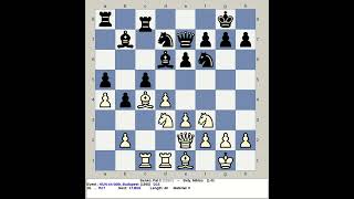 Benko Pal C vs Bely Miklos  Hungary Chess 6th 1950 Budapest [upl. by Thilde]