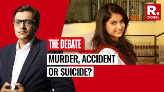 The Debate  Was Disha Salians death an accident a murder or a suicide [upl. by Senaj]