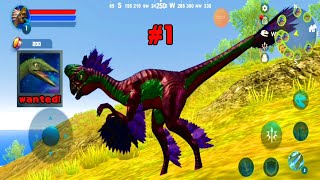 Oviraptor vs Compy amp Epic Escape from Quetzalcoatlus  Android Gameplay 1  Dinosaur Simulator [upl. by Ramahs828]