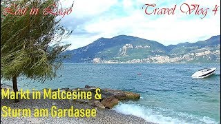 Gardasee Italien Urlaub Torbole Malcesine Markt Lago di Garda Lake Garda Italy Travel Vlog 2018 HD [upl. by Worden]