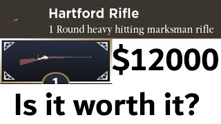 Is the Hartford Rifle worth buying Roblox The Wild West [upl. by Adnahc]