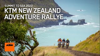 KTM New Zealand Adventure Rallye  Summit to Sea 2023 [upl. by Diann]