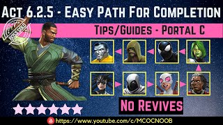 MCOC Act 625  Easy Path for Completion  TipsGuide  No Revives  Story quest [upl. by Oriana615]