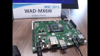 Testing Video Player on WADMX6W board running Windows Embedded Compact 2013WEC 2013 [upl. by Livesay627]