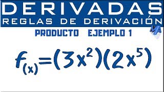 Derivada de un producto  Reglas de derivación [upl. by Child]