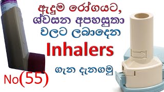 Inhalers in sinhala  ඉන්හේලර් ගැන දැනගමු  inhalers  Beclate  asthma  MDI  DPI  salbutamol [upl. by Freddi939]