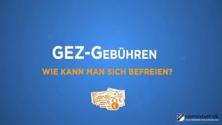 So reduzieren oder befreien Sie sich von der GEZ  Heimarbeitde [upl. by Charlot]