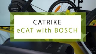 OFFICIAL Catrike eCat with Bosch PREVIEW  Electric Assist Trike [upl. by Saraiya]