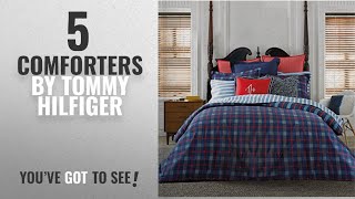 Top 10 Tommy Hilfiger Comforters 2018 Tommy Hilfiger Boston Plaid Comforter Set FullQueen [upl. by Nwahsaj996]