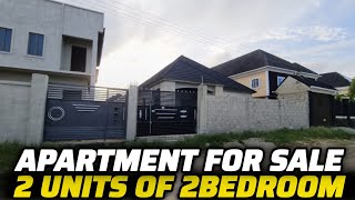 FOR SALE 2 UNITS OF 2BEDROOM APARTMENT IN BEECHWOOD ESTATE IBEJULEKKI LAGOS NIGERIA 2347058997755 [upl. by Thia]