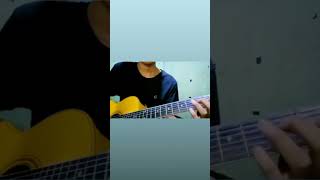 Floke rose ချစ်သော Guitar intro Cover coversong music [upl. by Vail]