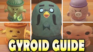 Animal Crossing New Horizons  All Gyroids [upl. by Nade]