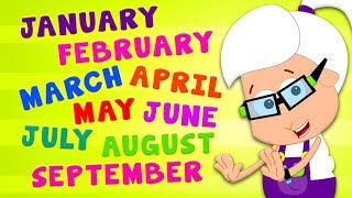 Learn The Months With The Months Chant And More Kids Songs  Super Simple Songs [upl. by Kennard]