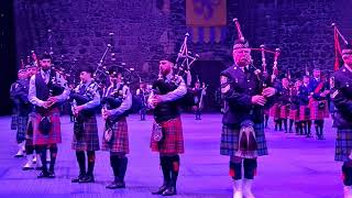 Belfast International Tattoo 2023 Massed Pipes and Drums [upl. by Aynos]