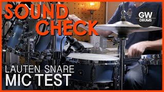 Lauten Audio Snare Mic Test [upl. by Everard]