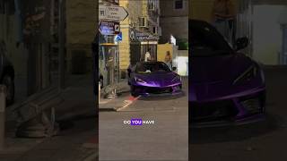 Prank corvette funny corvettec8 corvettecorvette foryou c8 car mycar automobile capcut [upl. by Evanthe]