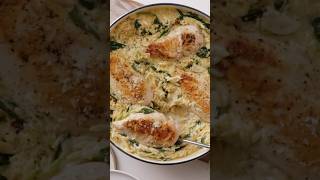 Onepan creamy chicken Florentine  tastecomau [upl. by Doehne]